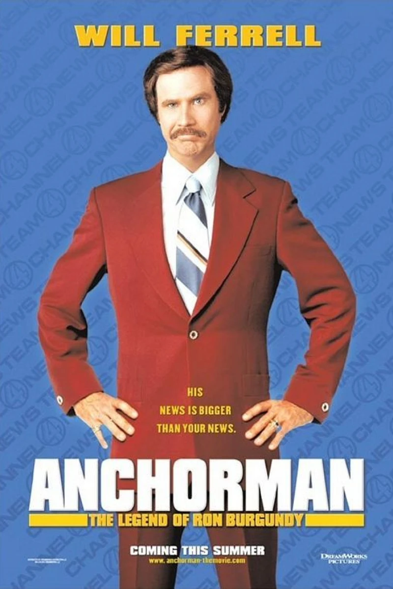 Anchorman - Legenden om Ron Burgundy Poster