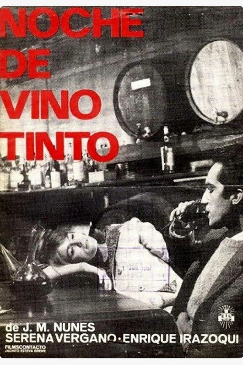 Noche de vino tinto Poster