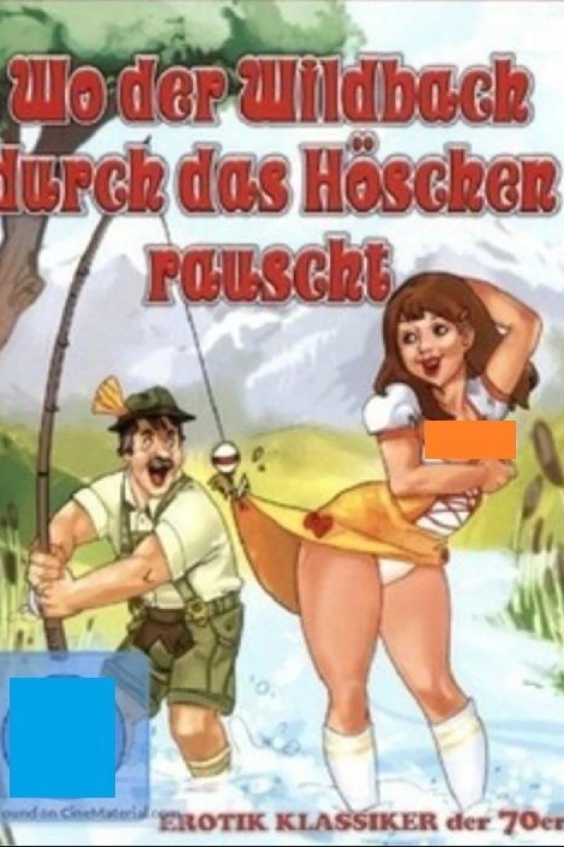 Wo der Wildbach durch das Höschen rauscht - Witwen-Report Poster