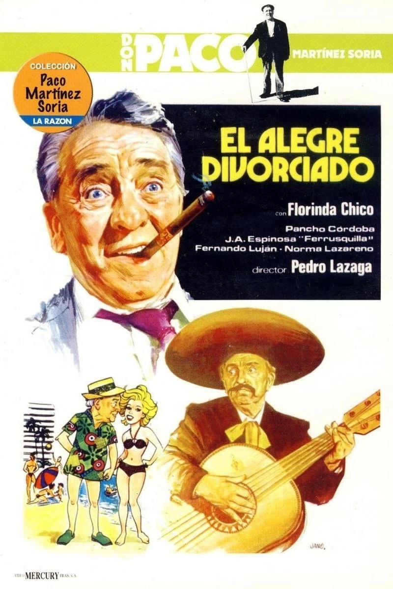 El alegre divorciado Poster