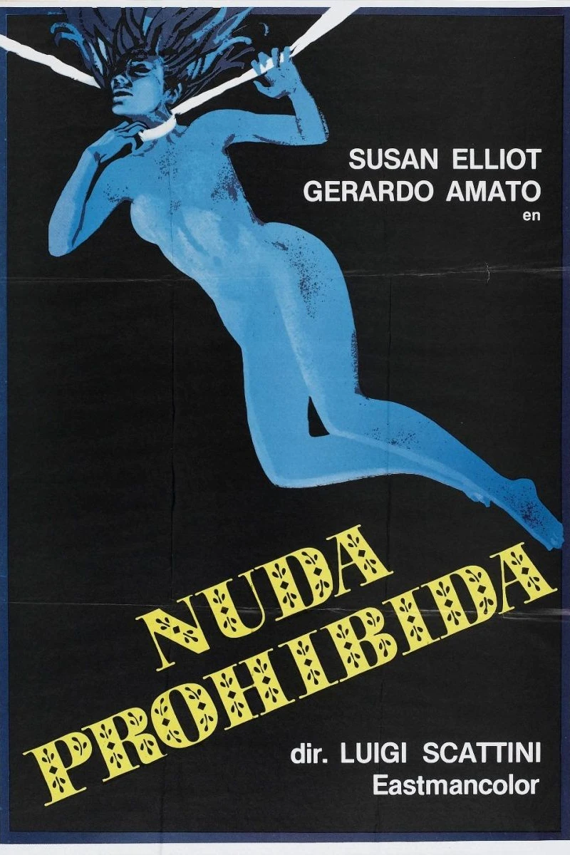 Blue Nude Poster