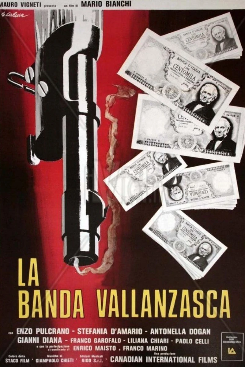 La banda Vallanzasca Poster