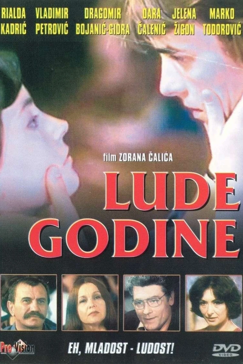 Lude godine Poster