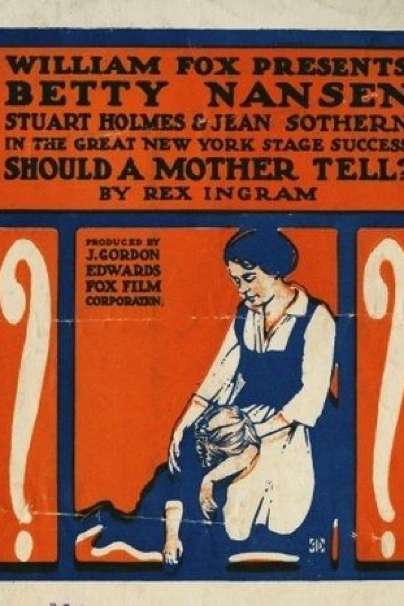 Should a Mother Tell Poster