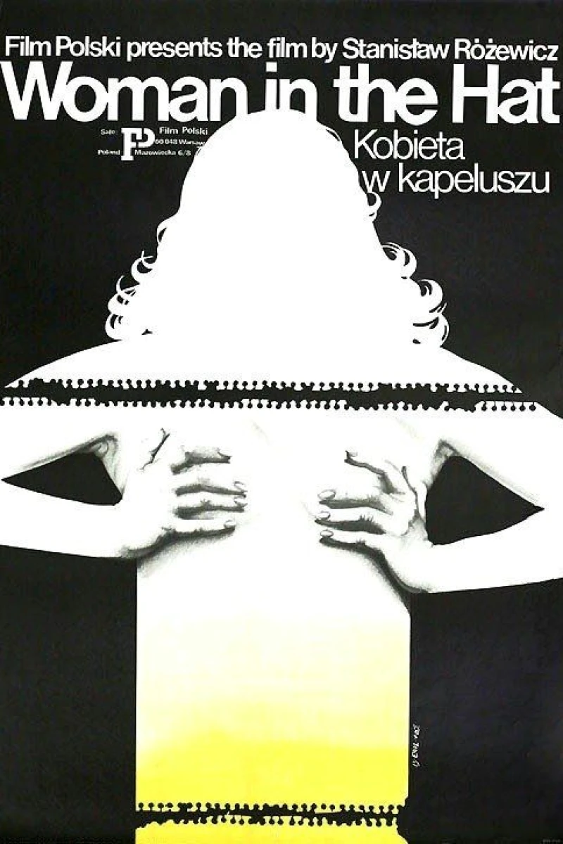 Kobieta w kapeluszu Poster