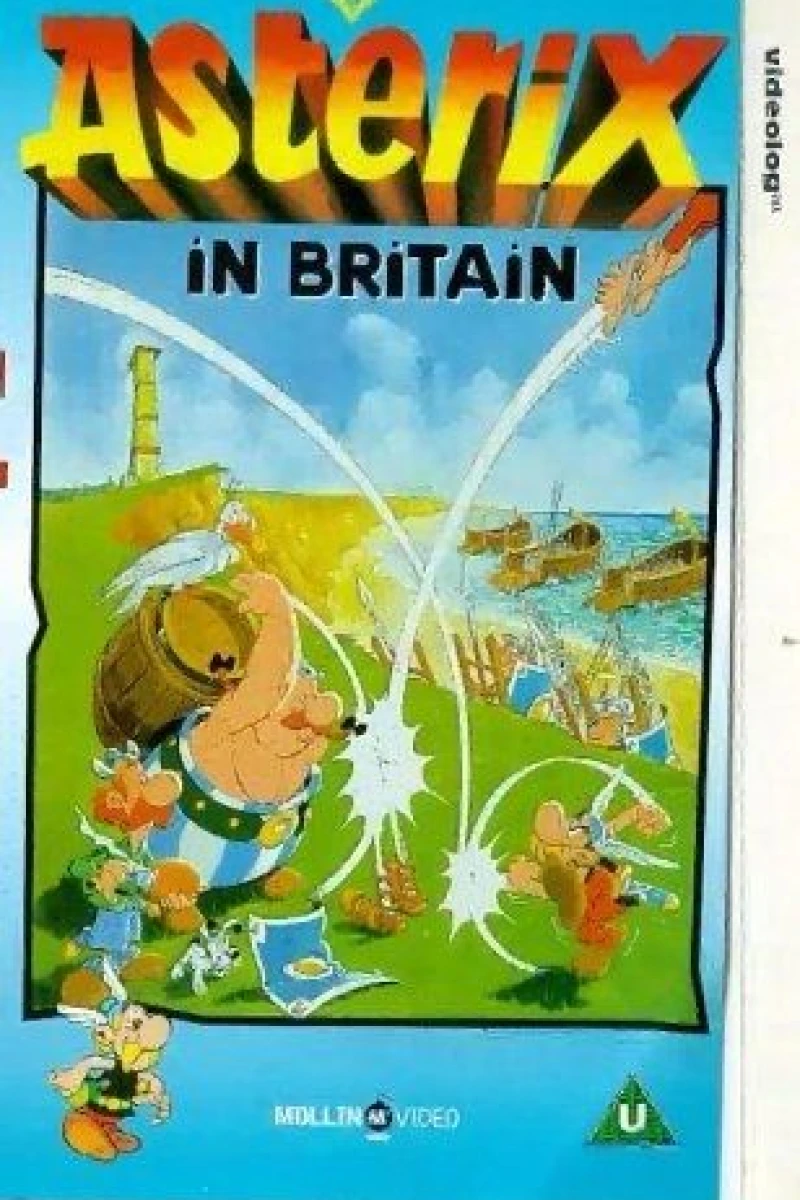 Asterix och Britterna Poster