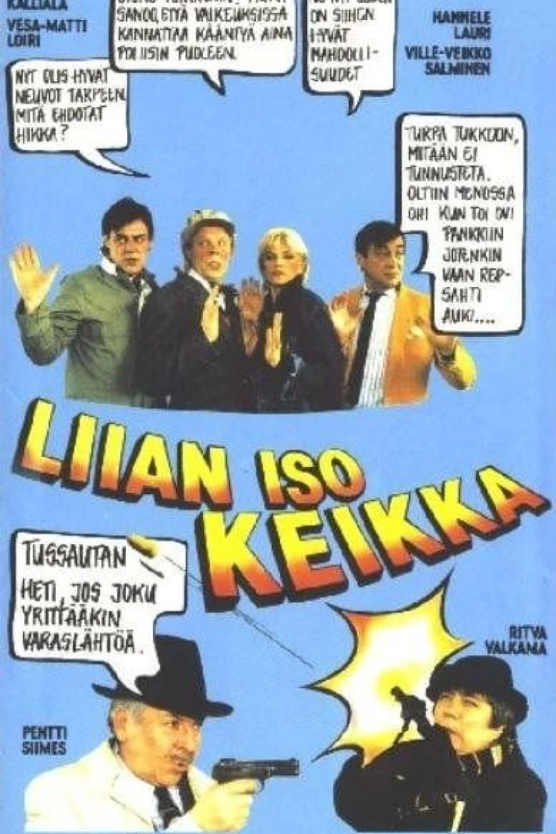 Liian iso keikka Poster