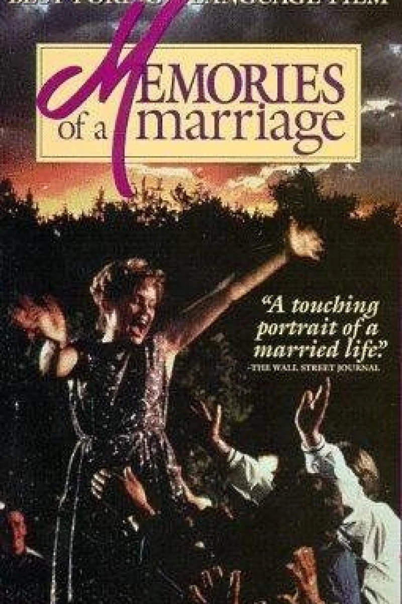 Memories of a Marriage Poster