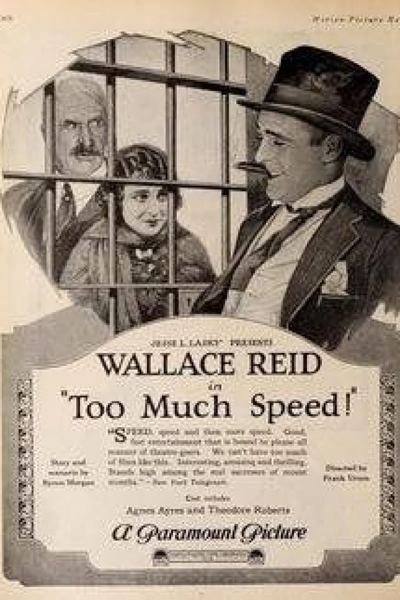 Too Much Speed Poster