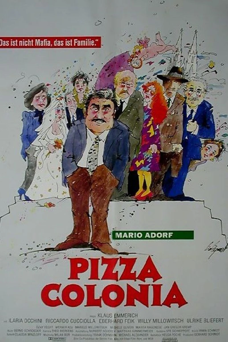 Pizza Colonia Poster