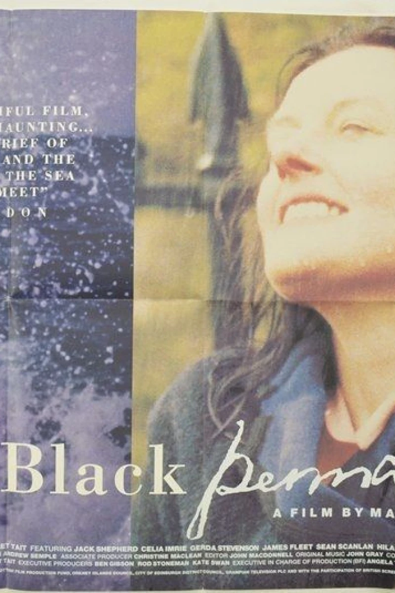 Blue Black Permanent Poster