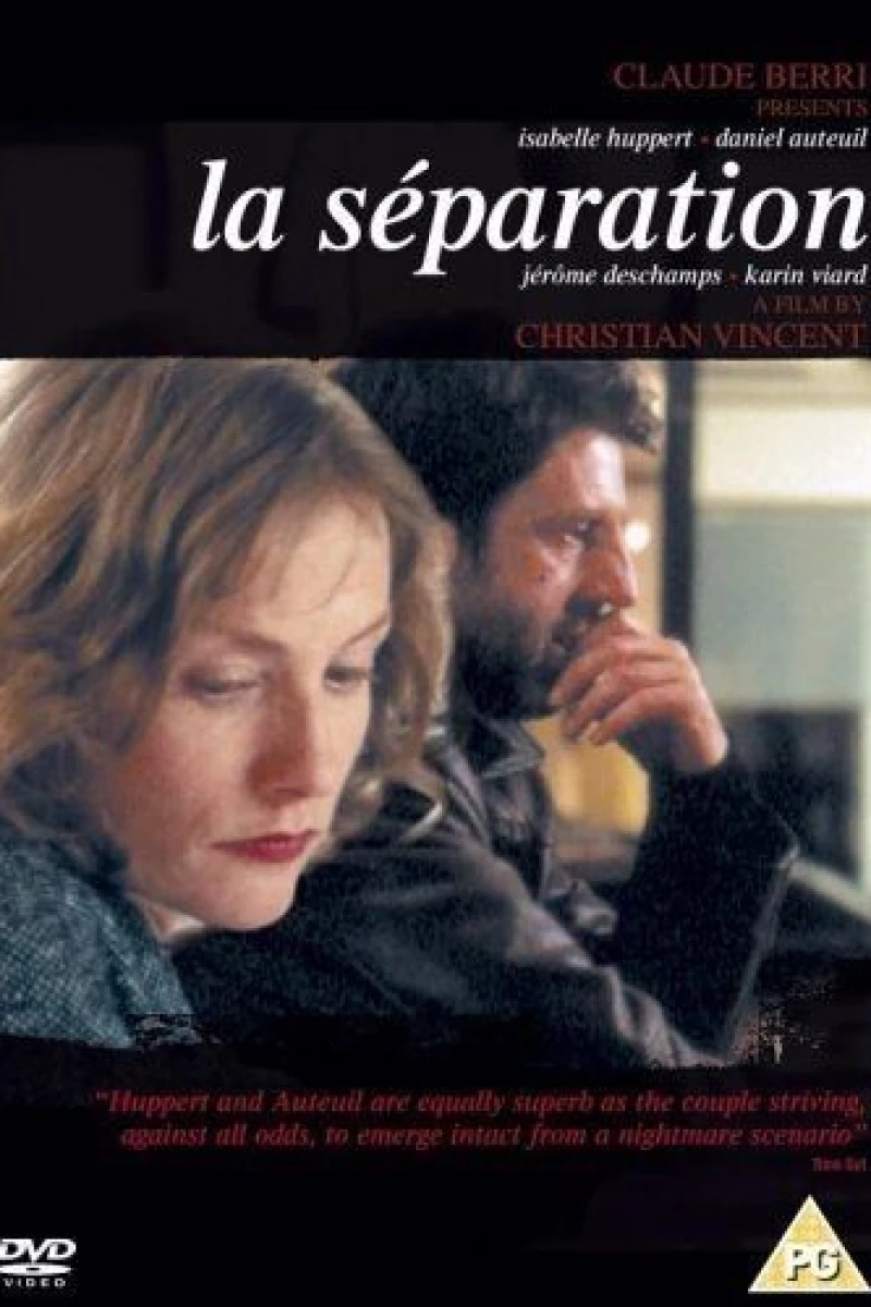 La séparation Poster