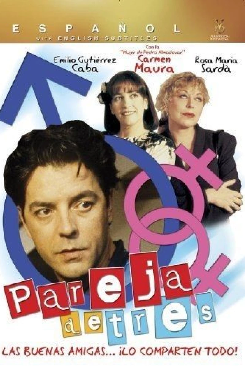 Pareja de tres Poster