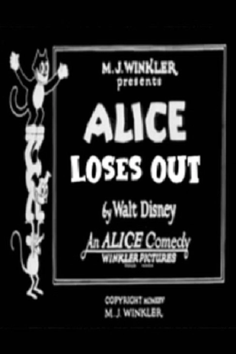 Alice Loses Out Poster