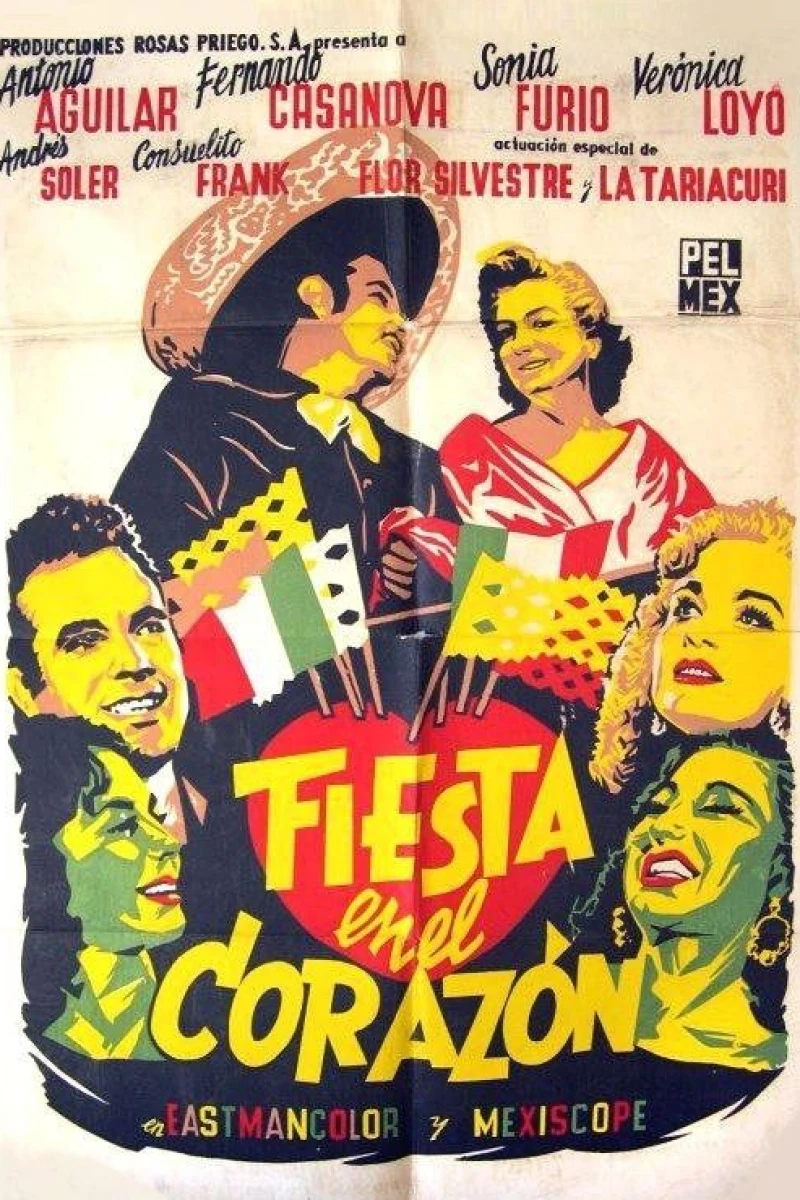 Fiesta en el corazón Poster