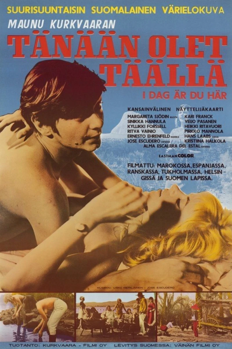 Tänään olet täällä Poster