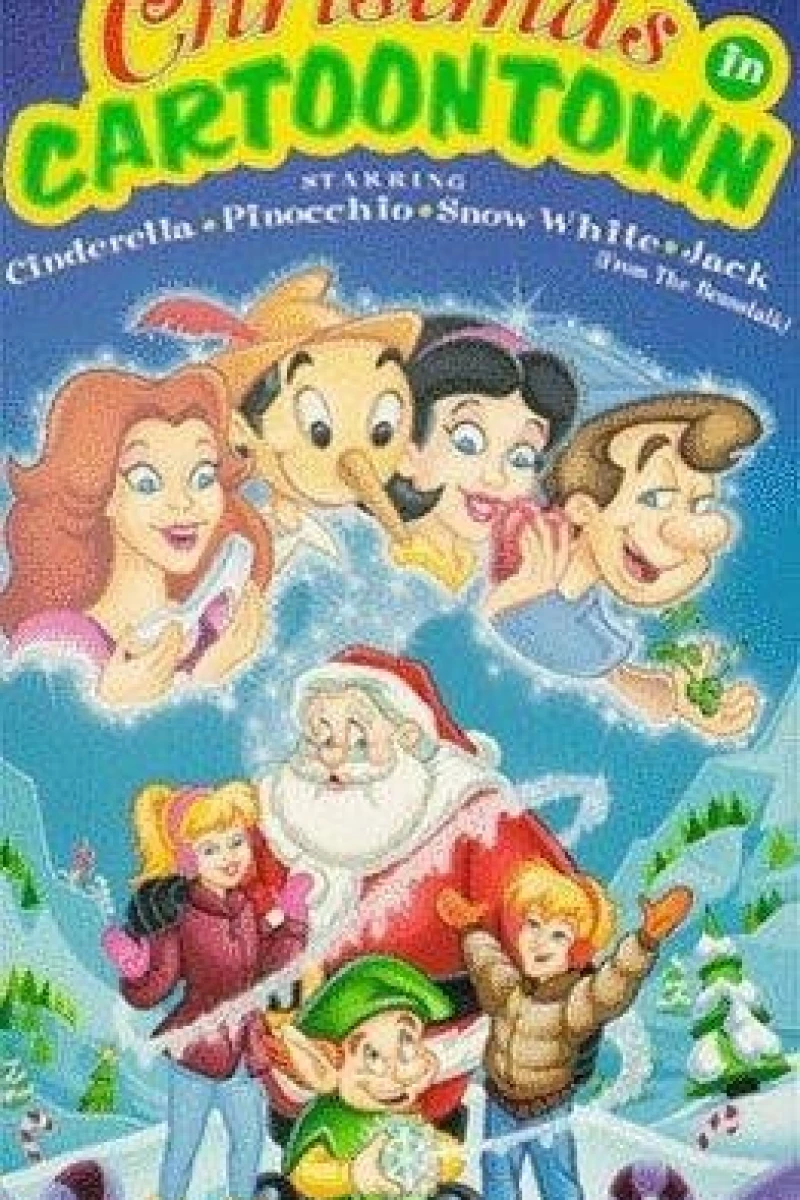 Christmas in Cartoontown Poster