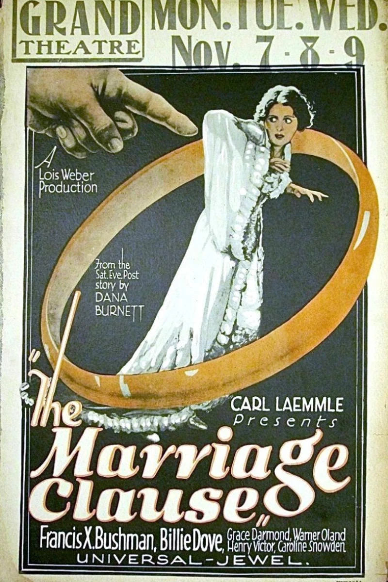 The Marriage Clause Poster