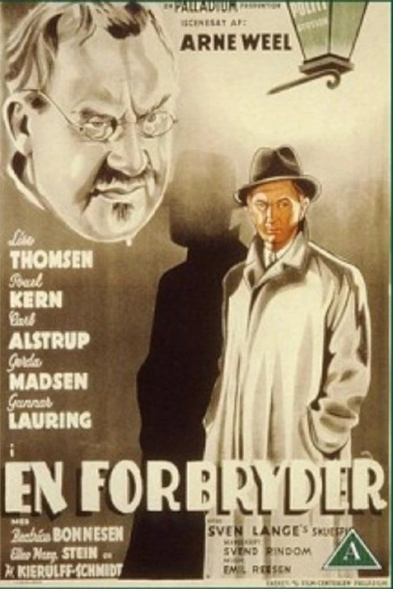 En forbryder Poster