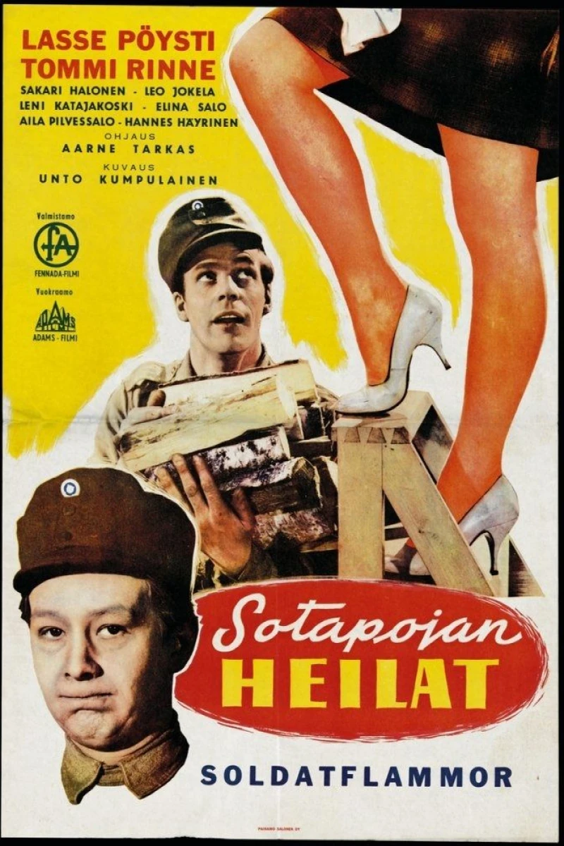 Soldatflammor Poster
