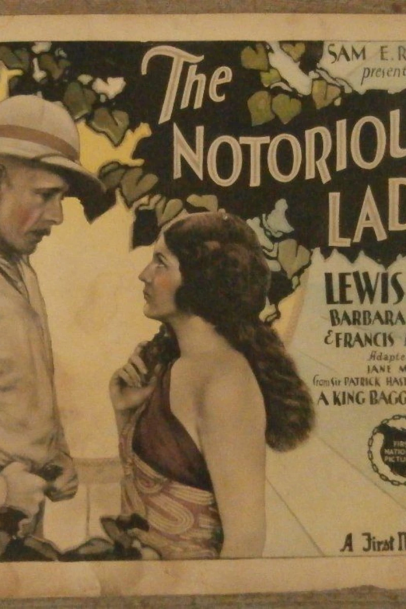 The Notorious Lady Poster