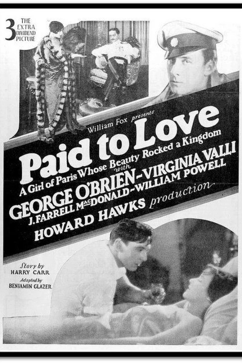 Paid to Love Poster