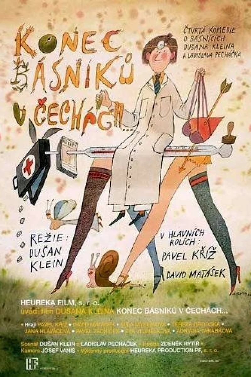 Konec básníku v Cechách Poster