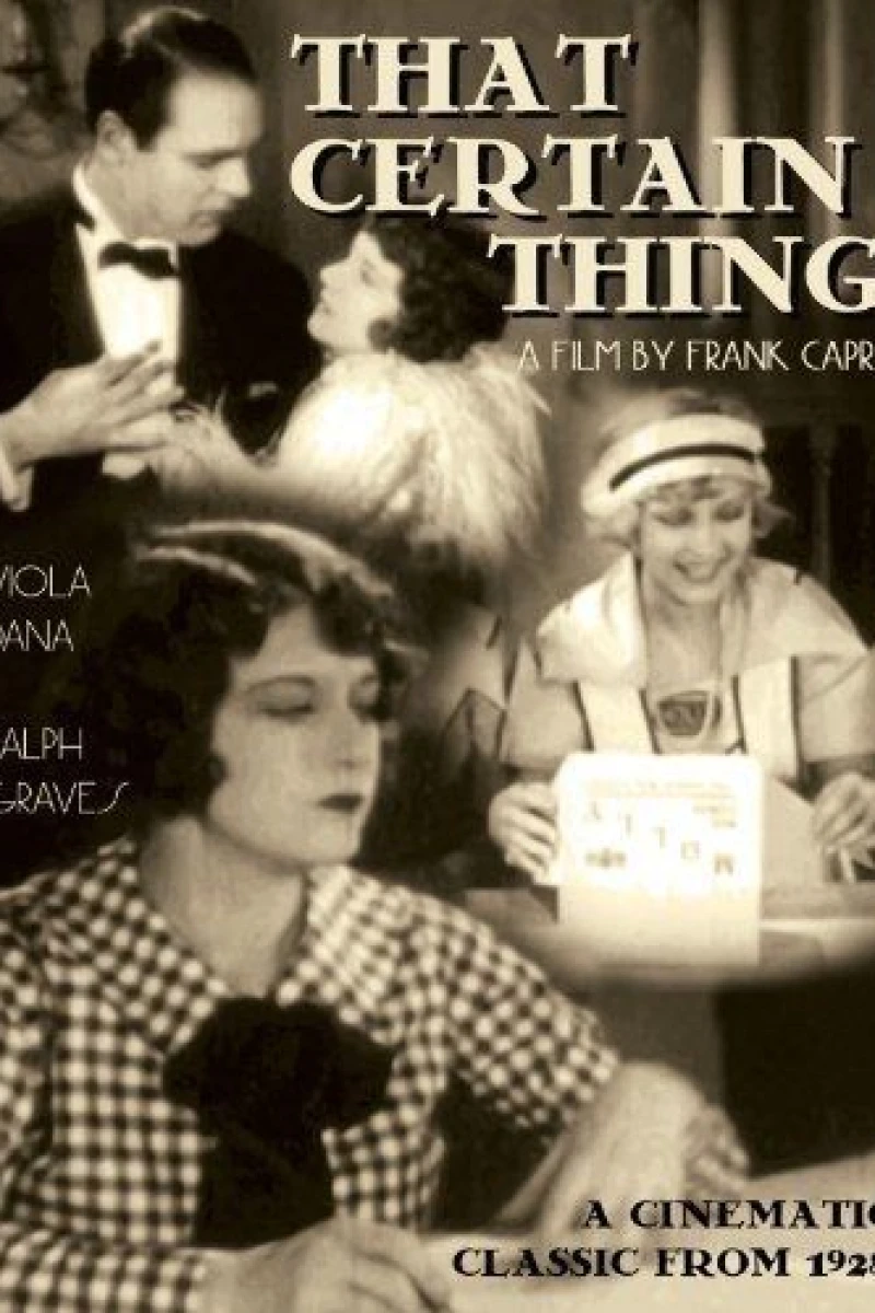 That Certain Thing Poster