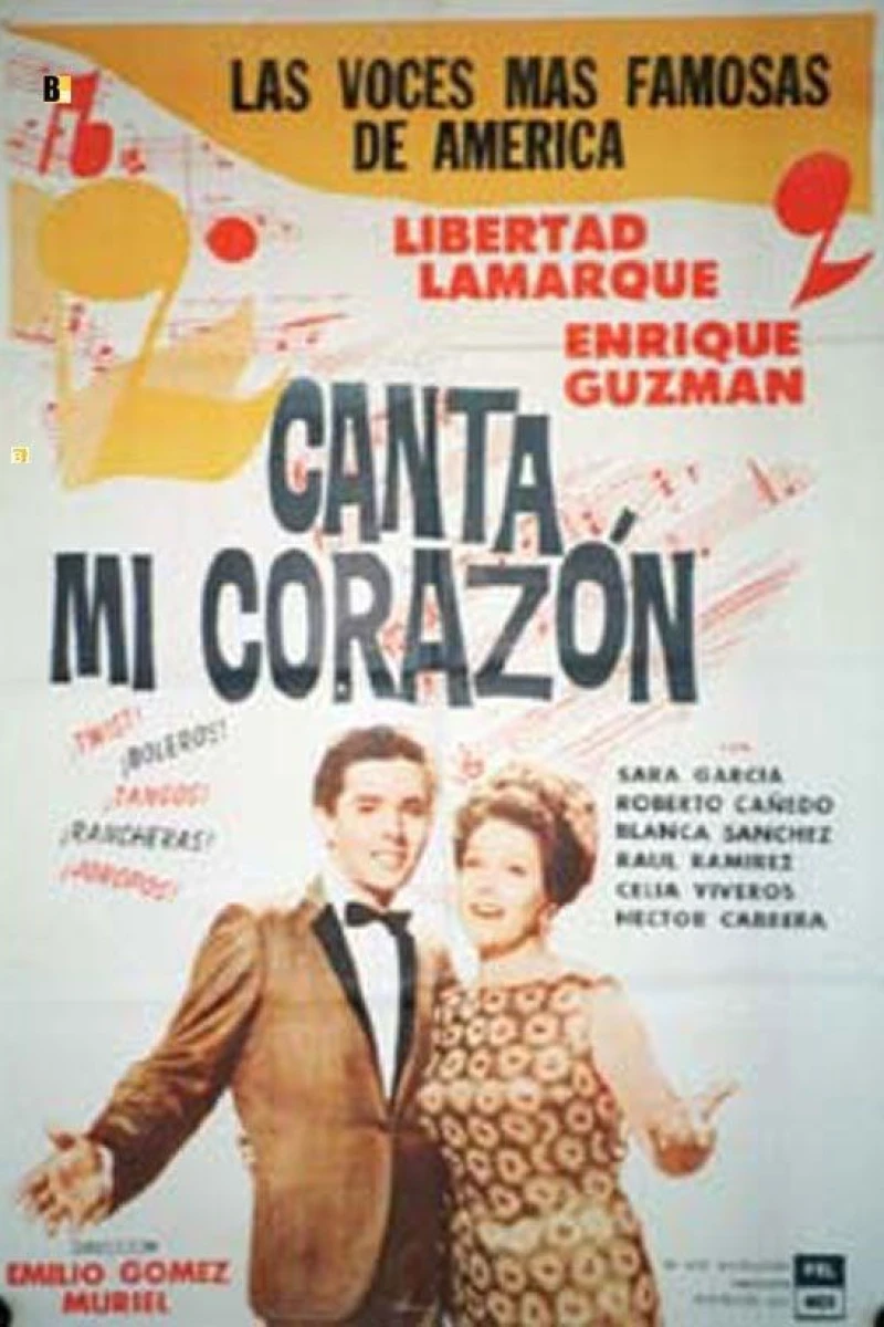 Canta mi corazón Poster