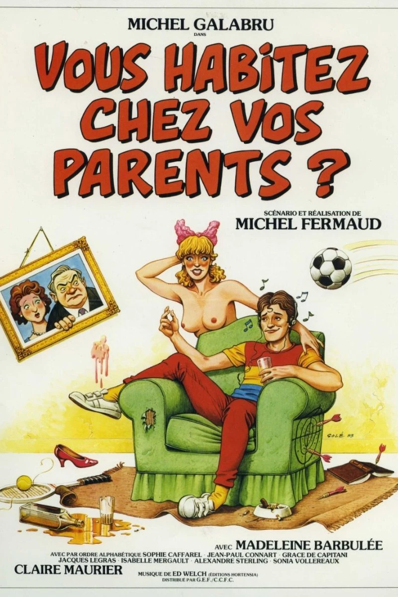 Vous habitez chez vos parents? Poster