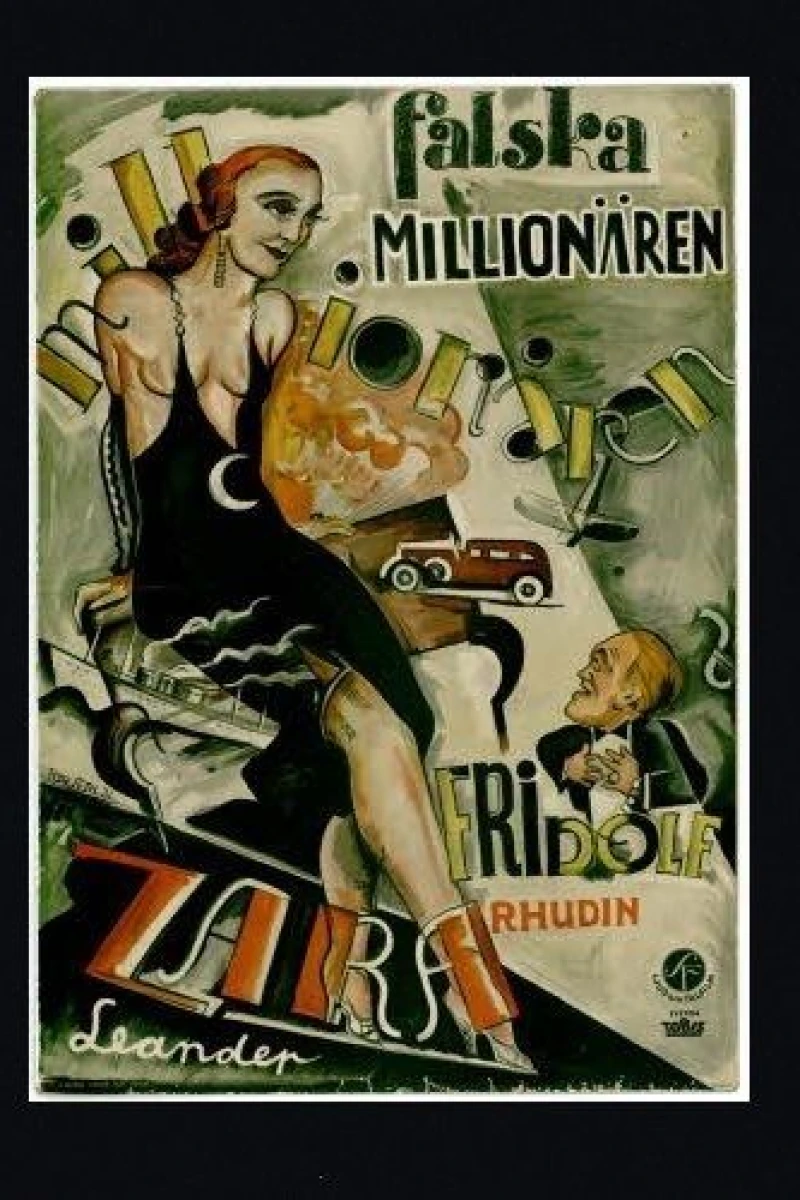 Falska miljonären Poster