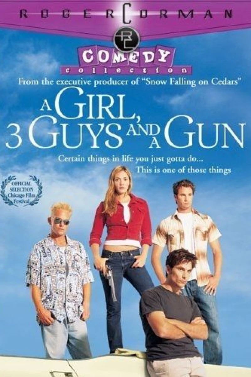 A Girl, Three Guys, and a Gun Poster