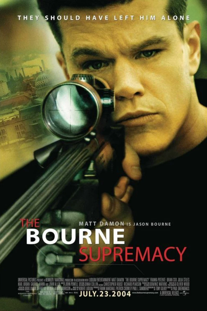 The Bourne Supremacy Poster