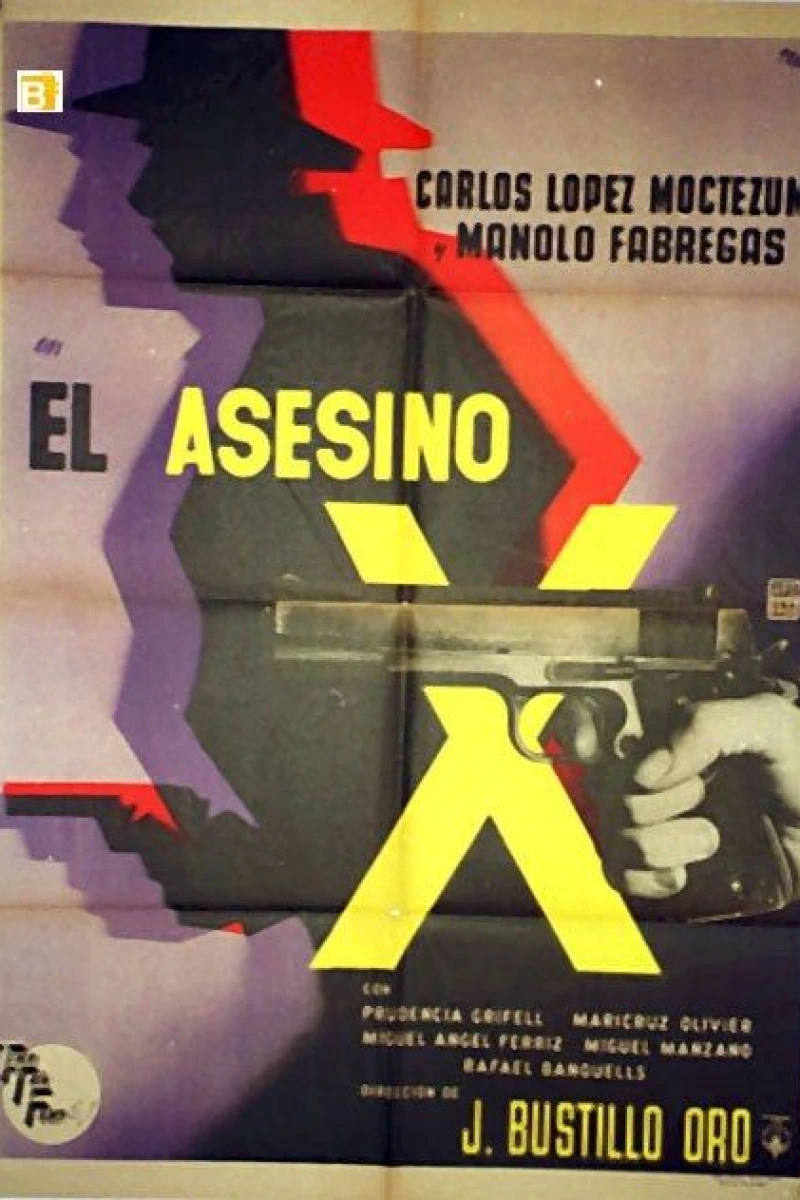 El asesino X Poster