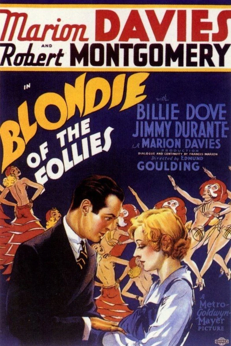 Blondie of the Follies Poster