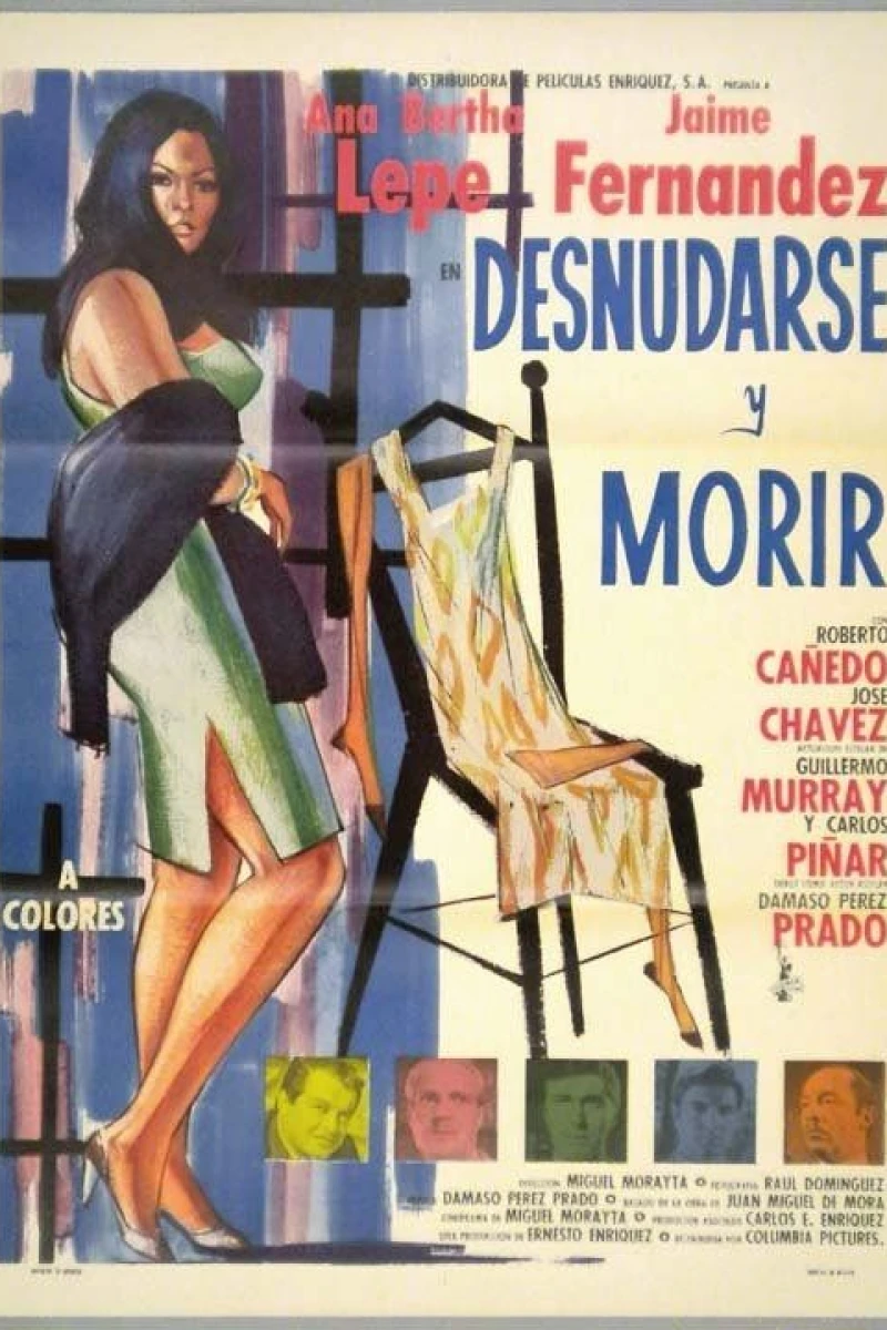 Desnudarse y morir Poster