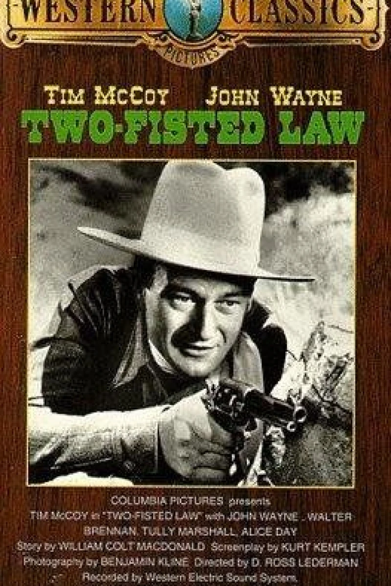 Two-Fisted Law Poster