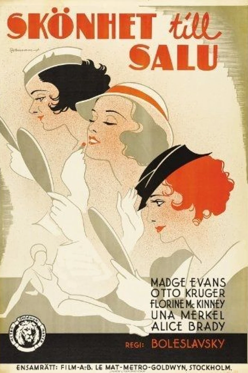 Beauty for Sale Poster