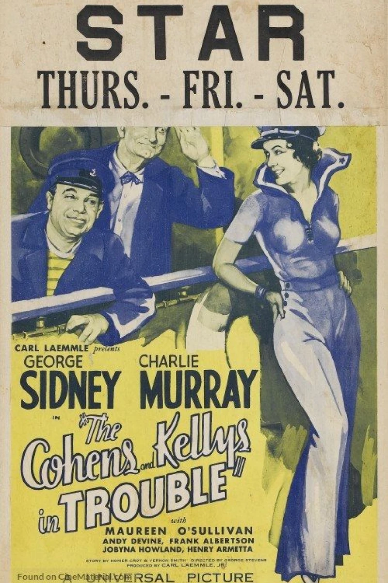 The Cohens and Kellys in Trouble Poster