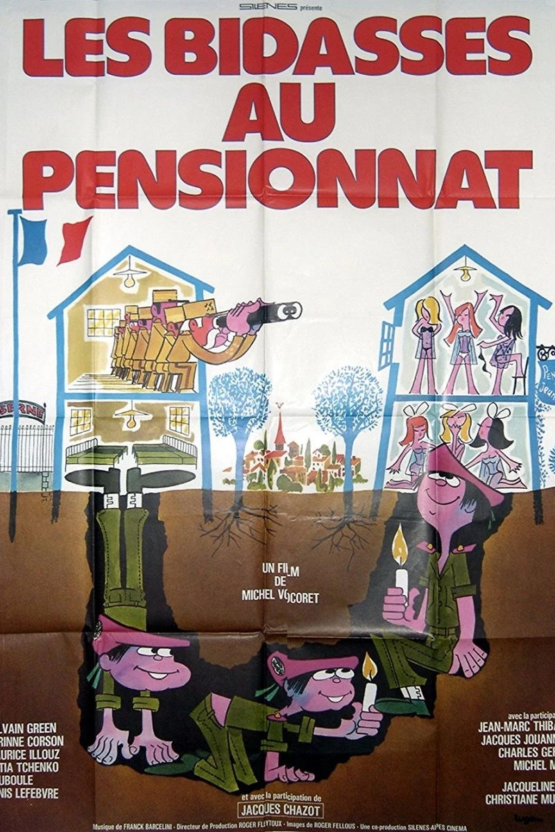 Les bidasses au pensionnat Poster