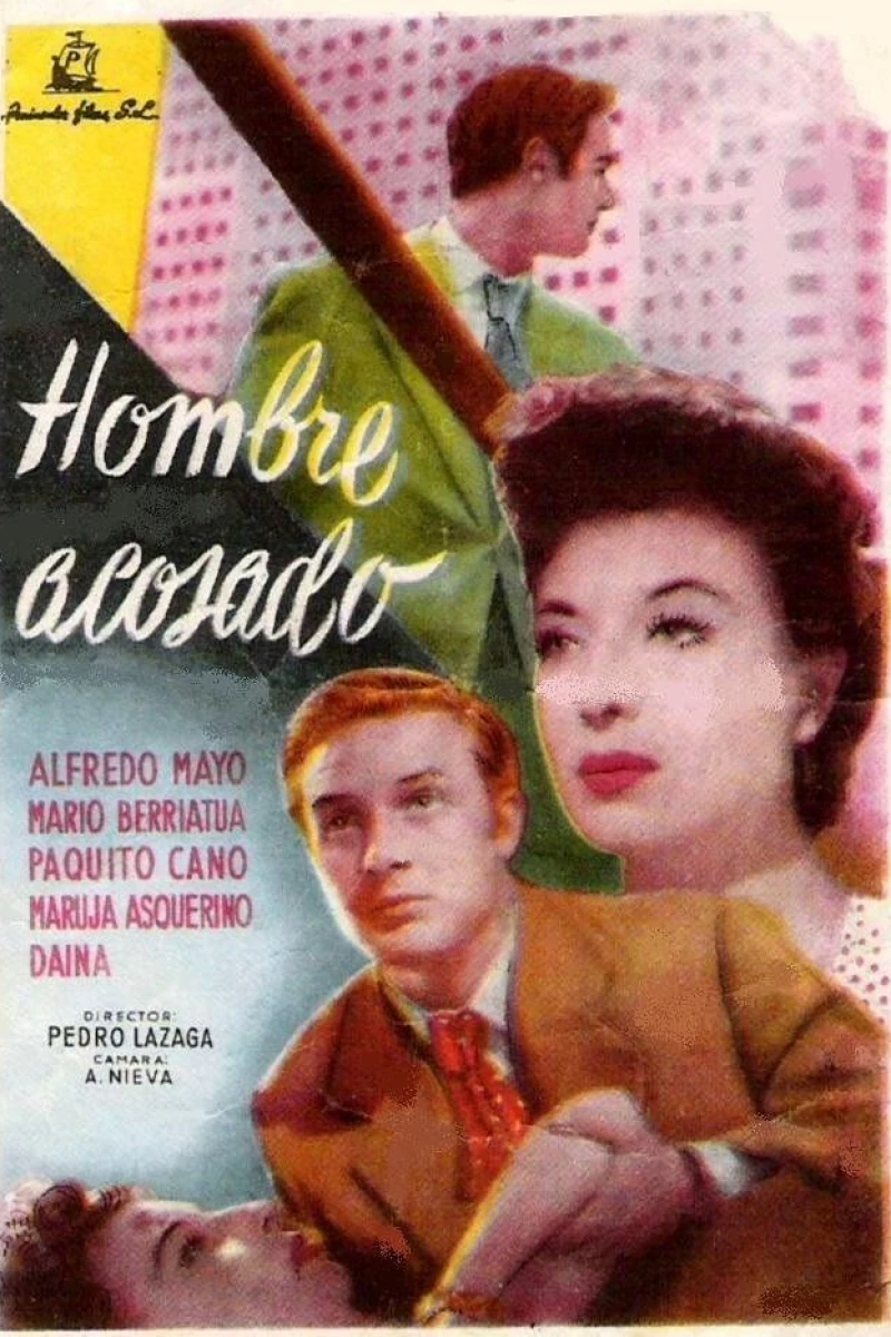 Hombre acosado Poster