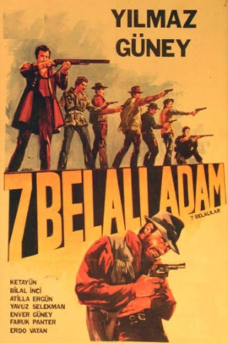 Yedi belalilar Poster