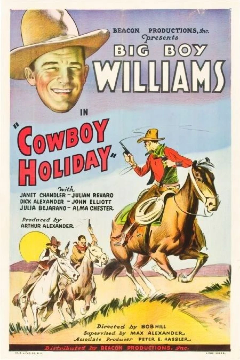 Cowboy Holiday Poster