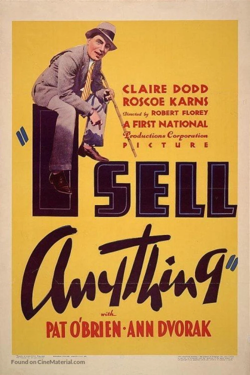 I Sell Anything Poster