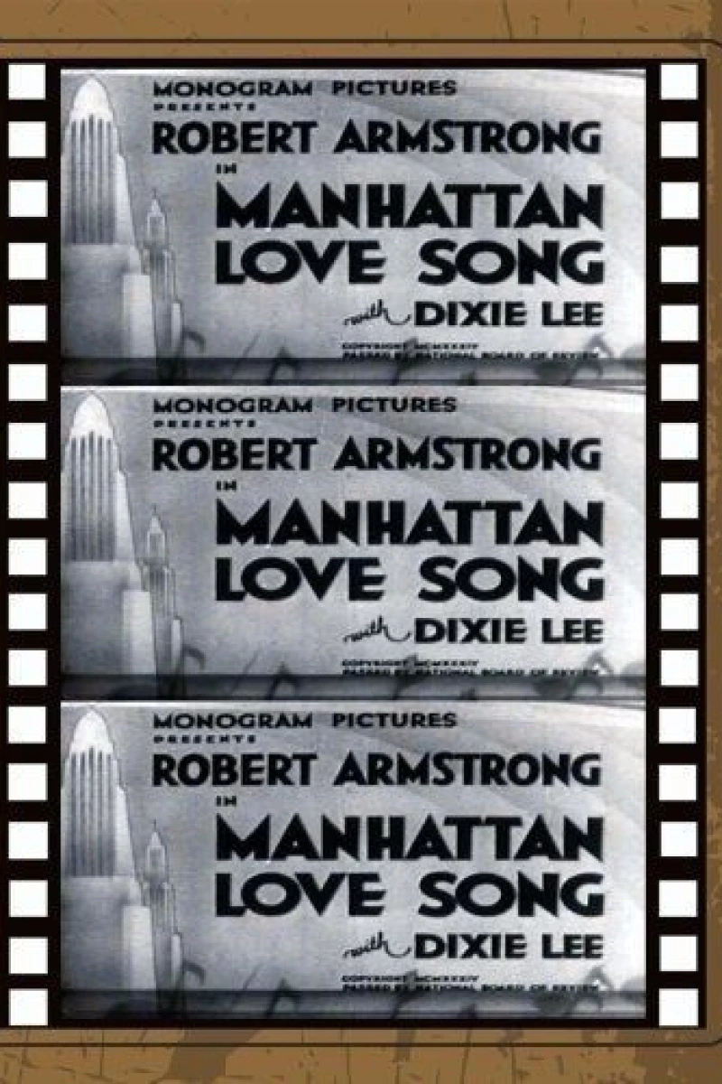 Manhattan Love Song Poster