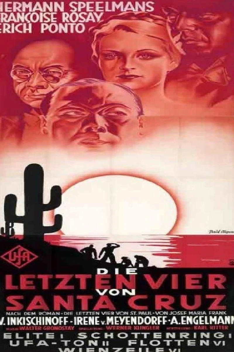 Die letzten Vier von Santa Cruz Poster