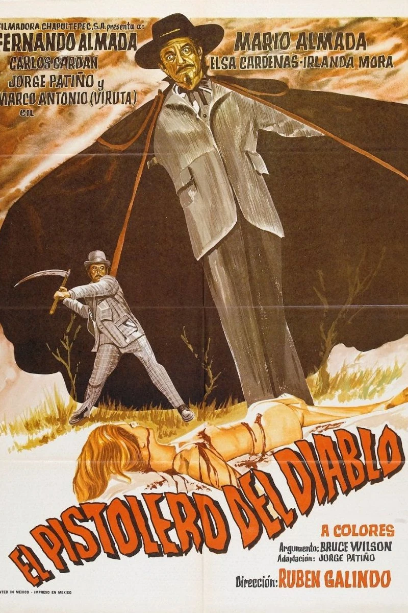 Pistolero del diablo Poster