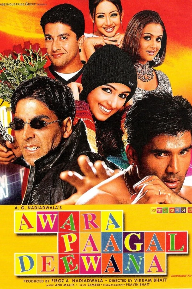 Awara Paagal Deewana Poster