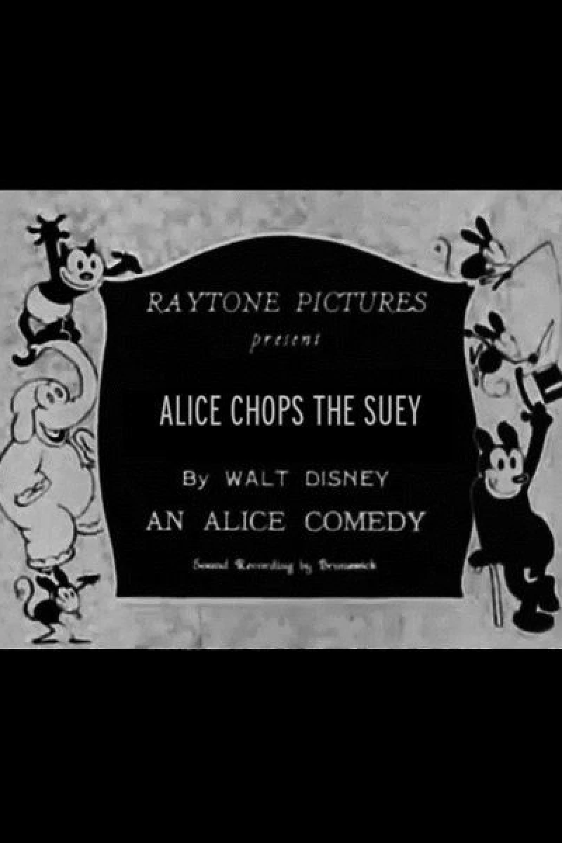 Alice Chops the Suey Poster
