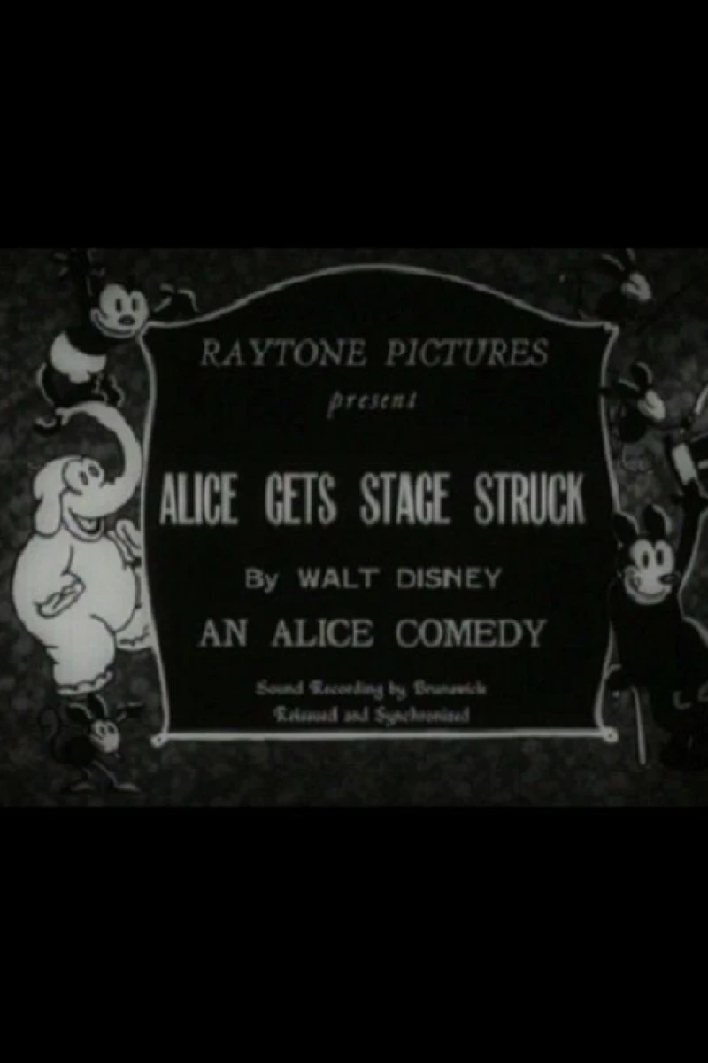 Alice Is Stage Struck Poster